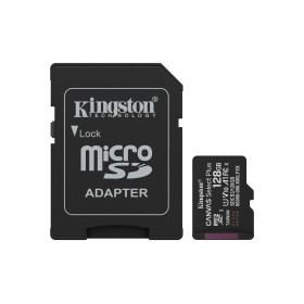 Kingston Technology 128GB microSDXC Canvas Select Plus Gen3 150MB/s A1 Card + Adapter