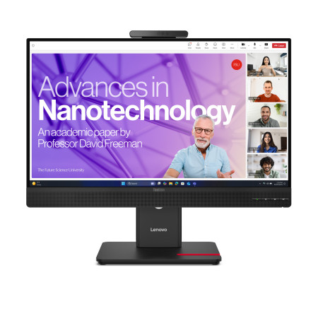 Lenovo ThinkVision T27QD-4v computer monitor 27" 2560 x 1440 pixels Quad HD LCD Black