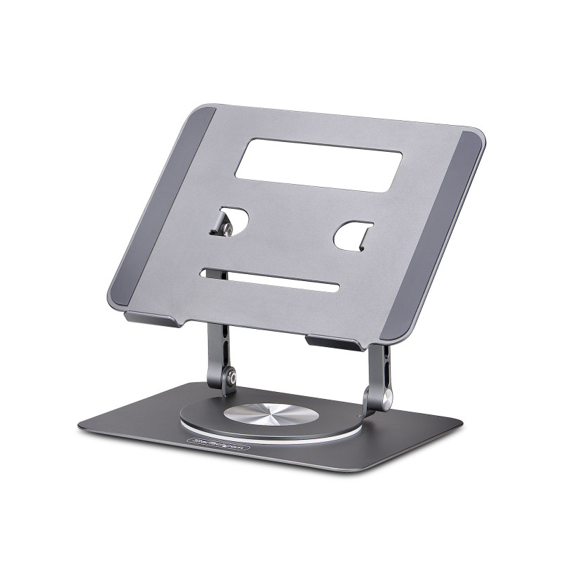 StarTech.com Support Rotatif pour PC Portable, Base Pivotante à 360, Support Rotatif pour Bureau, Hauteur et Inclinaison