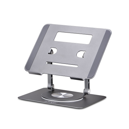 StarTech.com Support Rotatif pour PC Portable, Base Pivotante à 360, Support Rotatif pour Bureau, Hauteur et Inclinaison