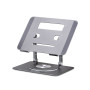 StarTech.com Support Rotatif pour PC Portable, Base Pivotante à 360, Support Rotatif pour Bureau, Hauteur et Inclinaison