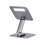 StarTech.com Support Télescopique pour PC Portable, Base Pivotante à 360, Support Rotatif pour Bureau, Hauteur et Inclinaison