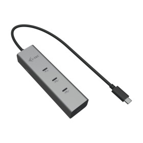 i-tec Metal C31HUBMETAL8KPDPRO interface hub USB Type-C 10000 Mbit/s Silver