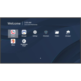 Viewsonic CDE5531-1C Écran d'affichage dynamique Écran plat de signalisation numérique 139,7 cm (55") LCD Wifi 500 cd/m² 4K