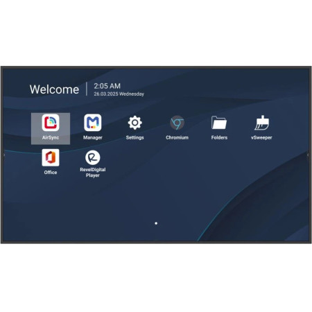 Viewsonic CDE5514-2C Écran d'affichage dynamique Écran plat de signalisation numérique 139,7 cm (55") LCD Wifi 500 cd/m² 4K