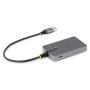 StarTech.com Hub USB-A 4 Ports, 5 Gbps, Alimenté par Bus, Hub USB-A vers 4 Ports USB-A avec Entrée d'Alimentation Auxiliaire