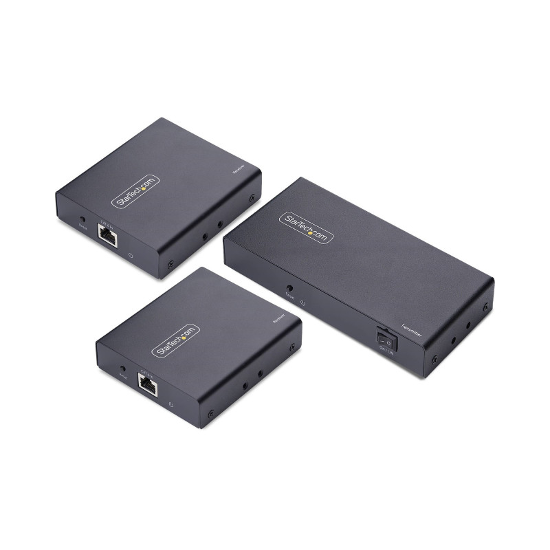 StarTech.com 4K7012IC-EXTEND-HDMI AV extender AV transmitter & receiver Black