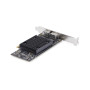 StarTech.com Carte Réseau PCIe 10 Gb Ethernet à 2 Ports, Carte d'Interface Réseau 10 GbE, Chipset Broadcom BCM57416, Double