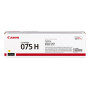 Canon 075 H toner cartridge 1 pc(s) Original Yellow
