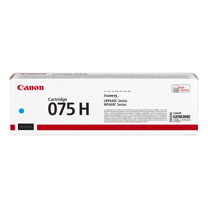Canon 075 H toner cartridge 1 pc(s) Original Cyan