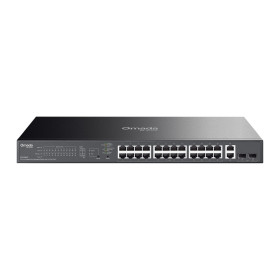 TP-Link ES228GP network switch Managed L2 Gigabit Ethernet (10/100/1000) Power over Ethernet (PoE) Black