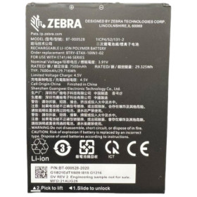 Zebra BTRY-ET401-10INC-01 Pièce de rechange et accessoire pour tablette Batterie