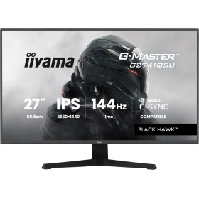 iiyama G-MASTER G2741QSU-B1 computer monitor 27" 2560 x 1440 pixels 4K Ultra HD QLED Black