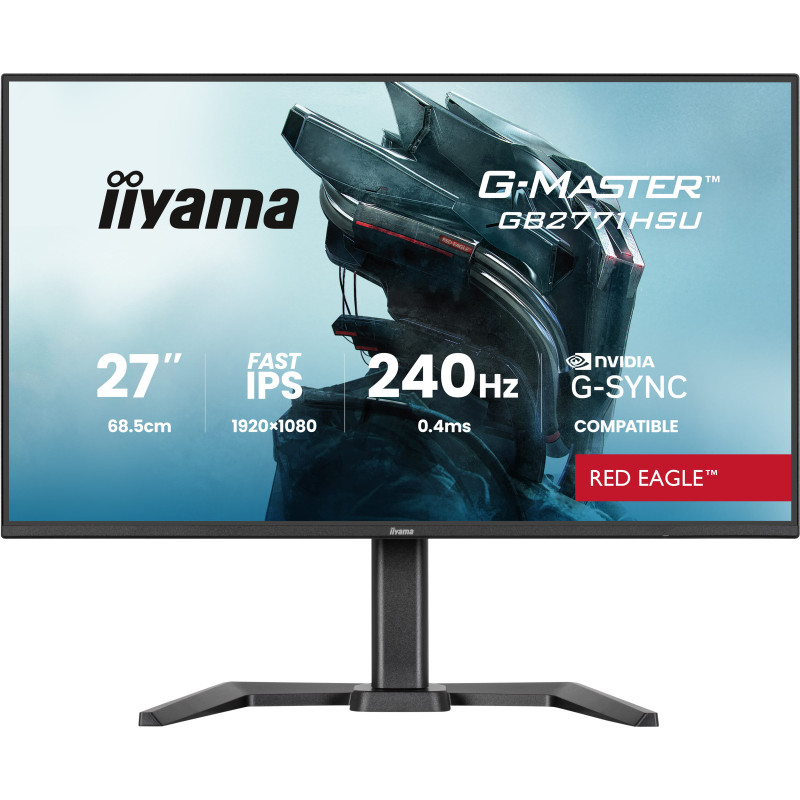 iiyama G-MASTER GB2771HSU-B1 computer monitor 27" 1920 x 1080 pixels Full HD Black