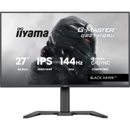 iiyama G-MASTER GB2741QSU-B1 computer monitor 27" 2560 x 1440 pixels 4K Ultra HD LED Black