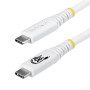 StarTech.com CC2M20GUSB4TPW USB cable USB4 Gen 2x2 78.7" (2 m) USB C 20 Gbit/s 240 W White