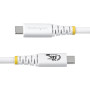 StarTech.com CC2M20GUSB4TPW USB cable USB4 Gen 2x2 78.7" (2 m) USB C 20 Gbit/s 240 W White