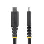 StarTech.com CC2M20GUSB4TP USB cable USB4 Gen 2x2 78.7" (2 m) USB C 20 Gbit/s 240 W Black