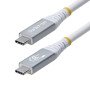 StarTech.com CC3M20GUSB4CXW USB cable USB4 Gen 2x2 118.1" (3 m) USB C 20 Gbit/s 60 W White