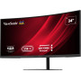 Viewsonic VG3419C-2 écran plat de PC 86,4 cm (34") 3440 x 1440 pixels UltraWide Quad HD LED Noir