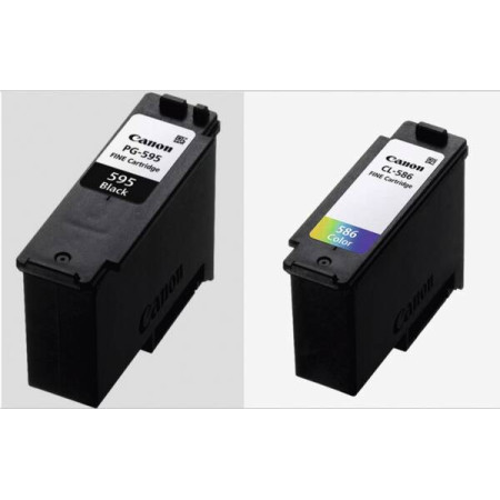 Canon PG595/CL586 PVP ink cartridge 2 pc(s) Original Black, Cyan, Magenta, Yellow