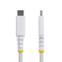 StarTech.com USB2CC30CMNCBRWH USB cable USB 2.0 11.8" (0.3 m) USB C 0.48 Gbit/s 60 W White