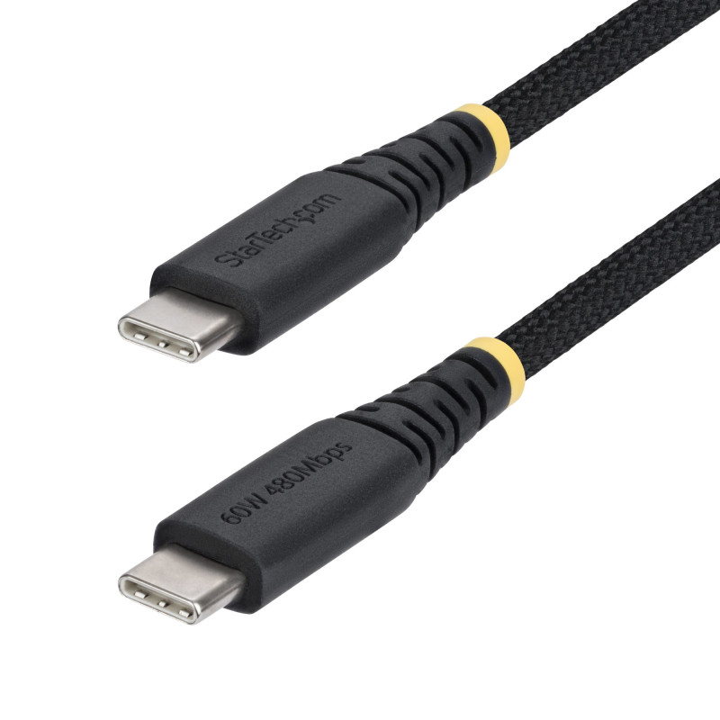 StarTech.com USB2CC3MNCBR USB cable USB 2.0 118.1" (3 m) USB C 0.48 Gbit/s 60 W Black