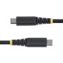 StarTech.com USB2CC30CMNCBR USB cable USB 2.0 11.8" (0.3 m) USB C 0.48 Gbit/s 60 W Black