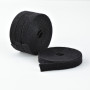 StarTech.com Lot de 4 Rouleaux de Bande Auto-Agrippante de 4,6m, Largeur 1,3 cm, Noir, Attaches de Câbles Réutilisables Coupées