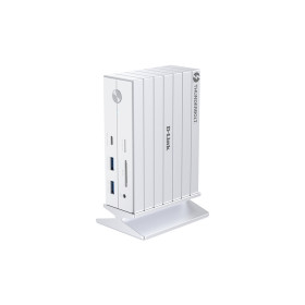 D-Link DUF-E01 E station d'accueil Avec fil Thunderbolt 4 Blanc