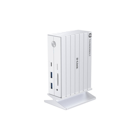 D-Link DUF-E01/E station d'accueil Avec fil Thunderbolt 4 Blanc