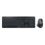 CHERRY Stream desktop ultimate clavier Souris incluse maison/bureau USB + RF Wireless + Bluetooth AZERTY Français Noir