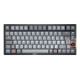 CHERRY KW 300W MX clavier Maison USB + Bluetooth AZERTY Français Noir, Cuivre, Gris