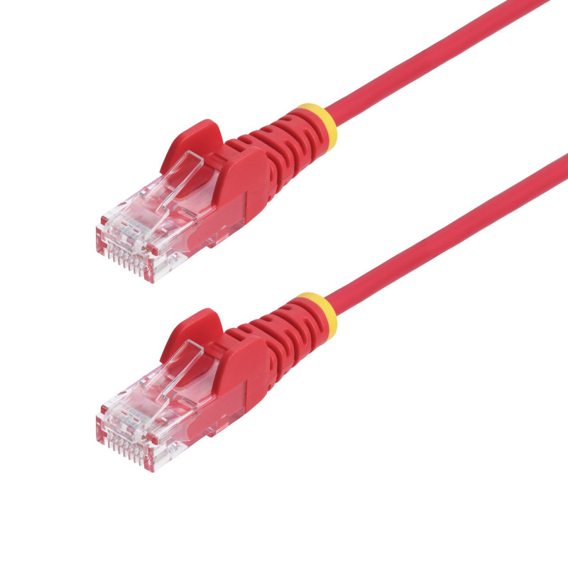 StarTech.com N6PAT25CMRDS networking cable Red 9.84" (0.25 m) Cat6 U/UTP (UTP)