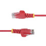 StarTech.com N6PAT25CMRDS networking cable Red 9.84" (0.25 m) Cat6 U/UTP (UTP)