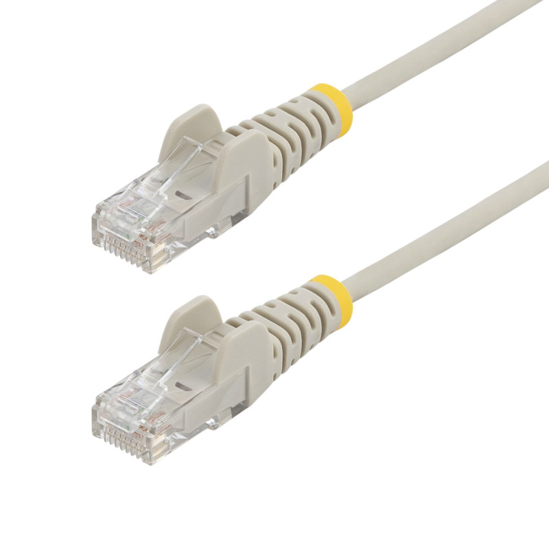 StarTech.com N6PAT25CMGRS networking cable Gray 9.84" (0.25 m) Cat6 U/UTP (UTP)