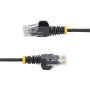 StarTech.com N6PAT25CMBKS networking cable 9.84" (0.25 m) Cat6 U/UTP (UTP)