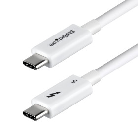 StarTech.com Câble Thunderbolt 5 de 80cm, 80 Gbps/Jusqu'à 120 Gbps, PD 240W, 8K 60Hz, Câble Thunderbolt Certifié, Compatible