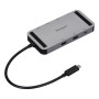 Targus DOCK429GL station d'accueil Avec fil USB4 Argent