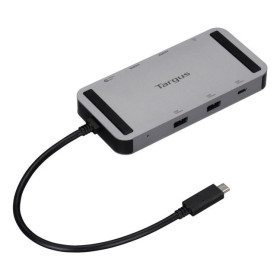 Targus DOCK429GL station d'accueil Avec fil USB4 Argent
