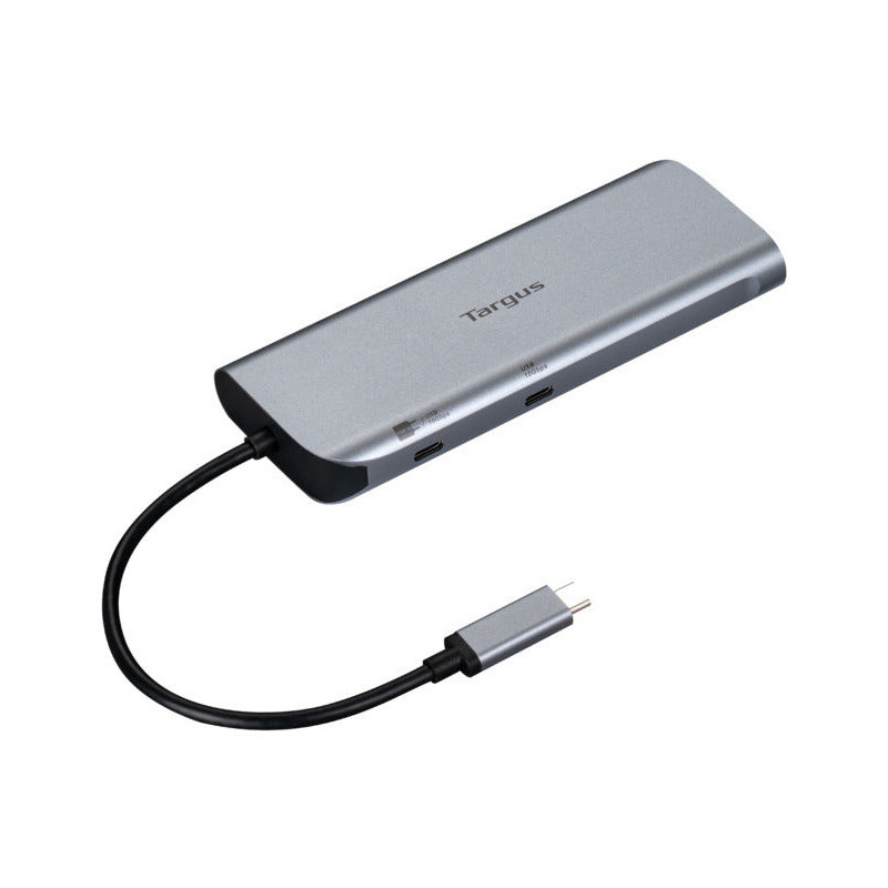 Targus DOCK427GL station d'accueil Avec fil USB 3.2 Gen 2 (3.1 Gen 2) Type-C Gris