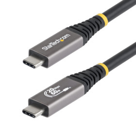 StarTech.com CC3M20GUSB4CX USB cable USB4 Gen 2x2 118.1" (3 m) USB C 20 Gbit/s 60 W Black