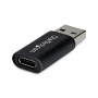 StarTech.com U32-AMCF-USBADAPTER cable gender changer USB-A USB-C Black