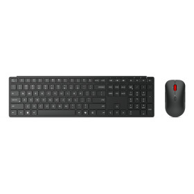 Lenovo 4X31S04810 keyboard Mouse included Office RF Wireless + Bluetooth French Black
