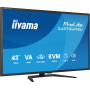 iiyama ProLite X4373UHSU-B2 computer monitor 42.5" 3840 x 2160 pixels 4K Ultra HD LED Black