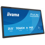 iiyama TW2223AS-B3P signage display Interactive flat panel 21.5" Wi-Fi 450 cd/m² Full HD Black Touchscreen Built-in processor