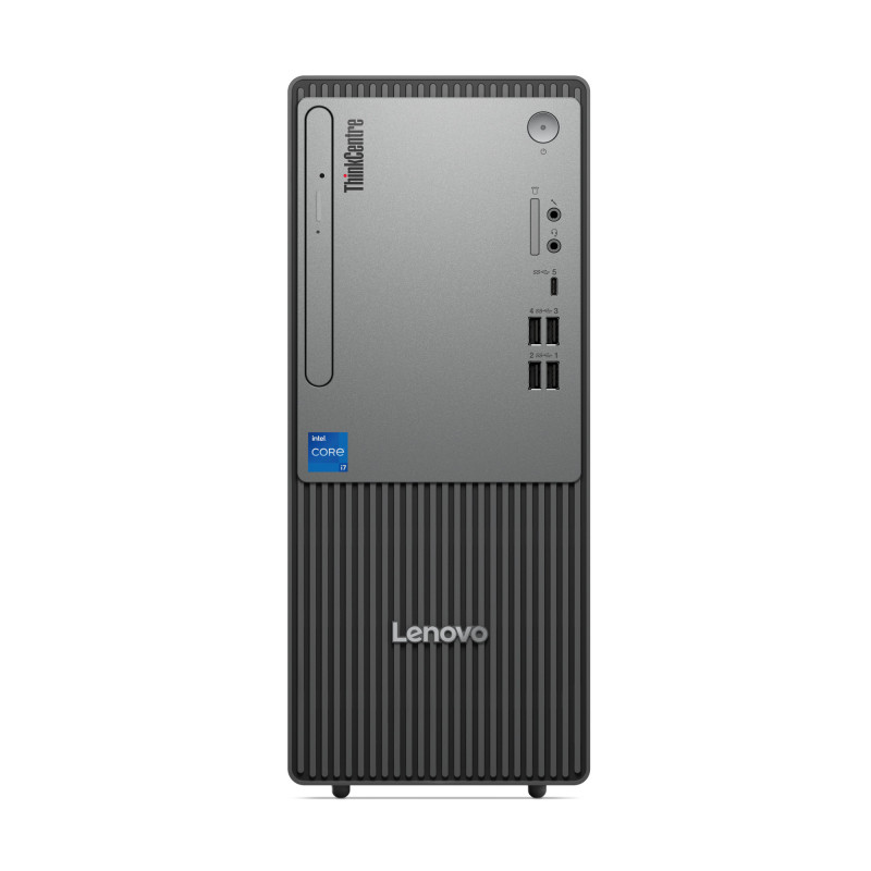 Lenovo ThinkCentre neo 50t Gen 5 Intel® Core™ i3 i3-14100 8 GB DDR5-SDRAM 256 GB SSD Windows 11 Pro Tower PC Black