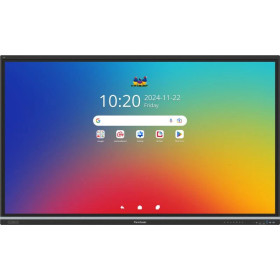 Viewsonic IFP7551-3C tableau blanc interactif 190,5 cm (75") 3840 x 2160 pixels Écran tactile Noir