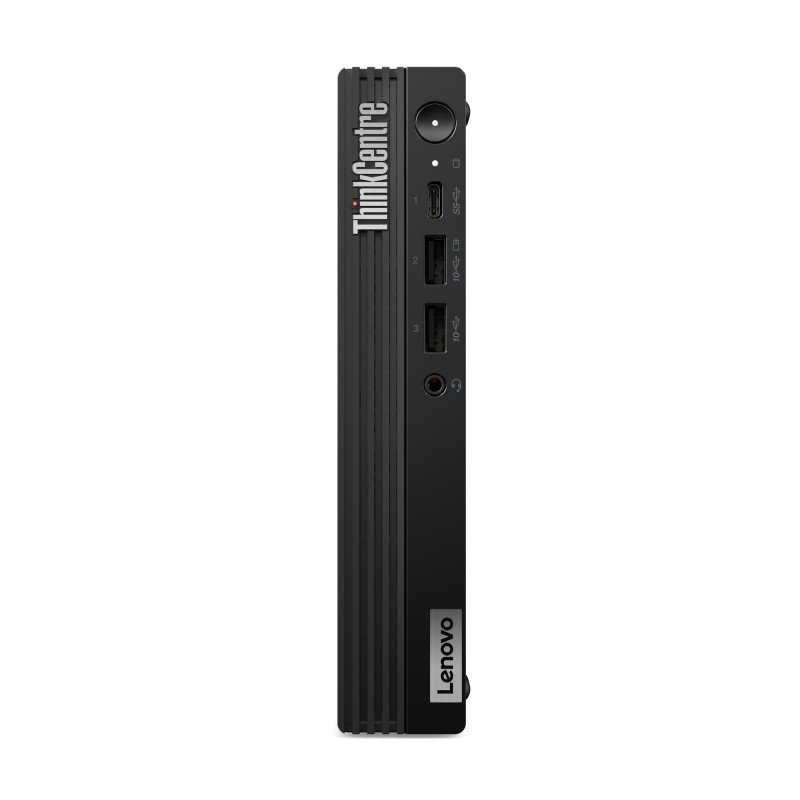 Lenovo ThinkCentre M70q Gen 5 Intel® Core™ i3 i3-14100T 8 GB DDR5-SDRAM 256 GB SSD Windows 11 Pro Mini PC Black