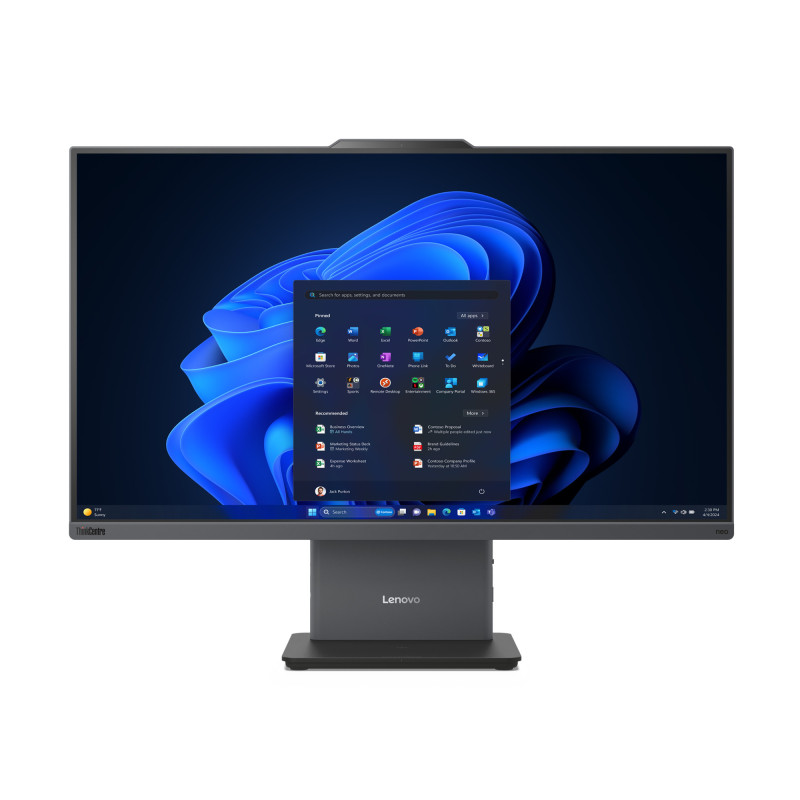 Lenovo ThinkCentre neo 55a 24 Gen 6 AMD Ryzen™ 5 220 60,5 cm (23.8") 1920 x 1080 pixels PC All-in-One 8 Go DDR5-SDRAM 256 Go